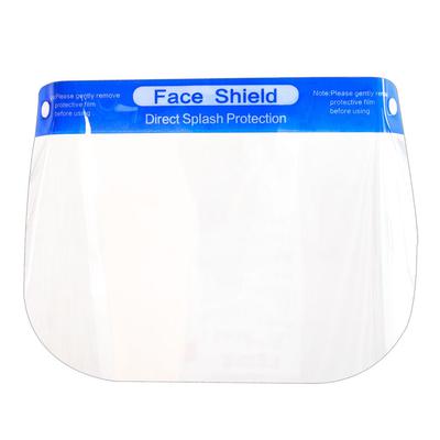 Medical face shield disposable used by hospitals and law enforcement