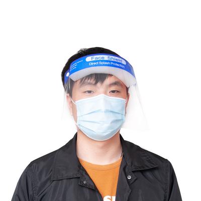 Medical face shield disposable used by hospitals and law enforcement