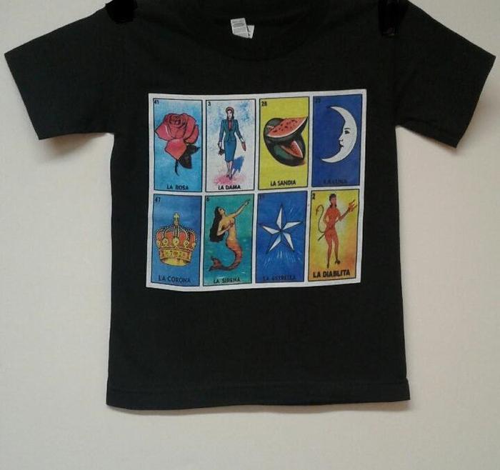 Loteria Kids Multi-Print T-Shirt - Girls