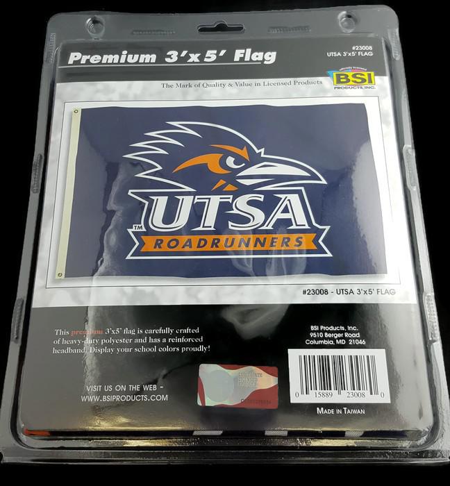 NCAA University of Texas at San Antonio (UTSA) Flag Logo Blue 3 FT x 5 FT