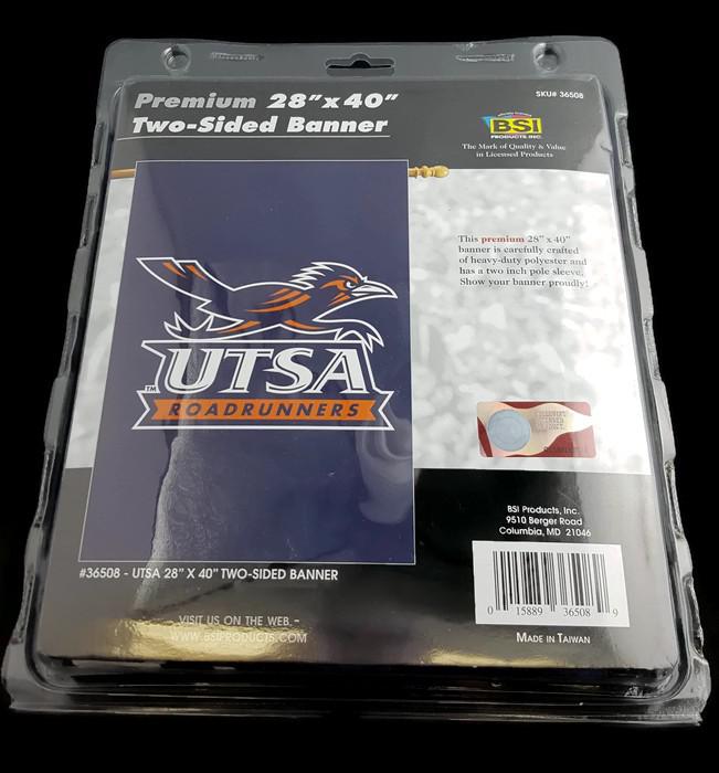 NCAA University of Texas at San Antonio (UTSA) Banner Two-Sided 28Inch x 40Inch