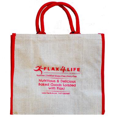 FLAX4LIFE REUSABLE TOTE BAG