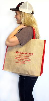 FLAX4LIFE REUSABLE TOTE BAG