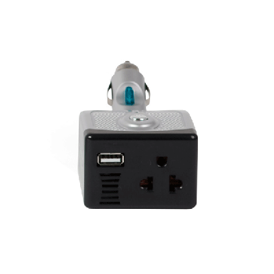 100W POWER INVERTER WITH AC AND USB POWER PORTS