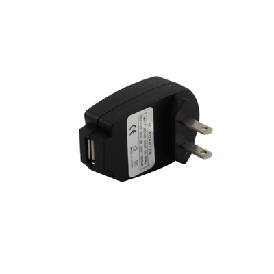 HOME/ TRAVEL USB POWER ADAPTER (BLACK COLOR)