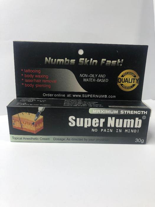 Super Numb Topical Anesthetic Cream