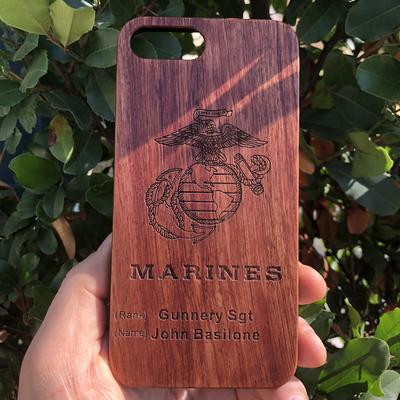 CUSTOMIZED MADE PERSONALIZED ENGRAVED IPHONE CASE