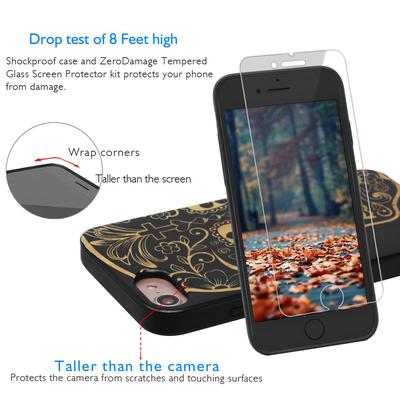 SUGAR SKULL PHONE CASE OFFERS SCREEN PROTECTOR OR MAGNETIC CAR MOUNT