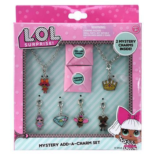 Wholesale LOL Mystery Add a charm box set- Necklace, Bracelet and 8 charms