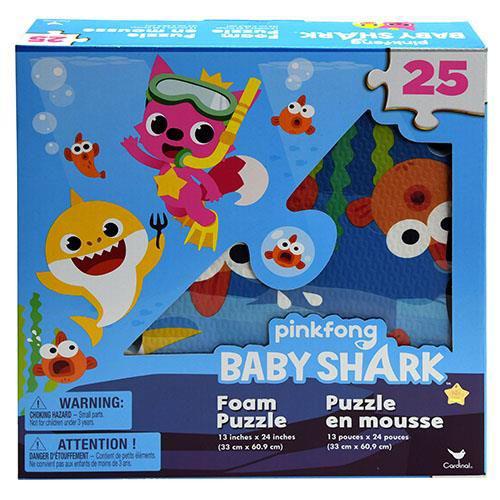 Wholesale Baby Shark Foam Puzzle Mat Boxed