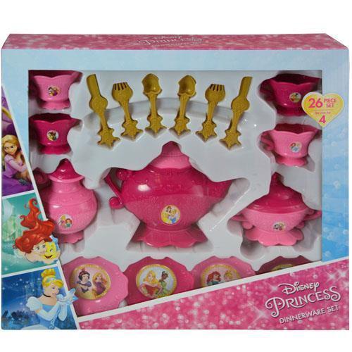 Wholesale Jakks- Disney Princess 26pc Dinnerware Set