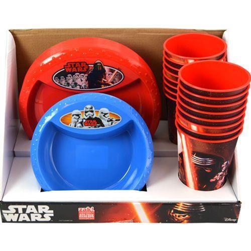 Wholesale Star Wars Ep7 40pc Assorted Dinnerware Display