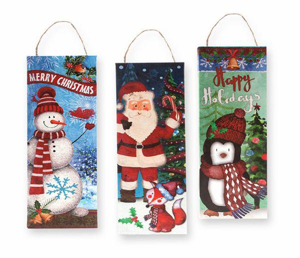 PRINTED HOLIDAY PLAQUES