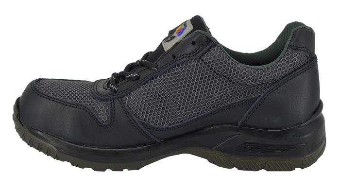 439 - Black Napa - Sewing Manufactured - Short Street Line - Magnum Gray