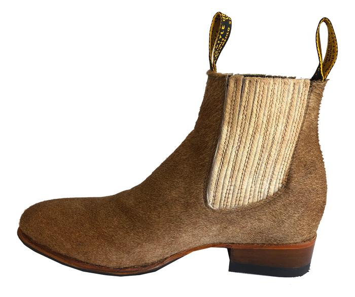 371 - Rodeo Boot - Man - Charro Boots - Leather