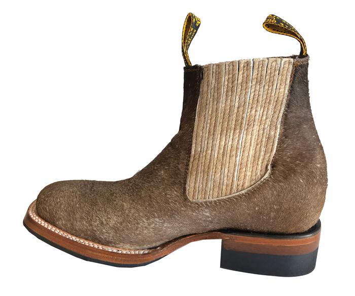 370 - Rodeo Boot - Man - Charro Boots - Leather