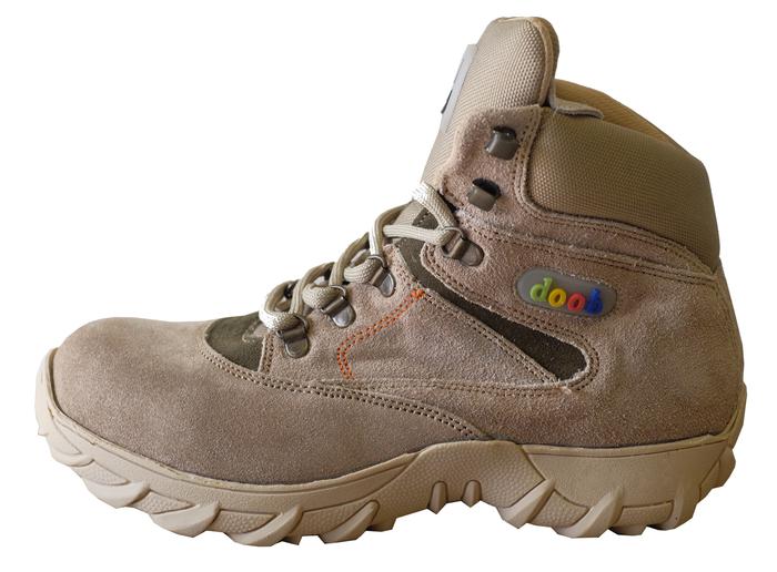 414 - Nubuck - Beige Suede - Tactic - Poly Sand Rubber - Welt Manufactured