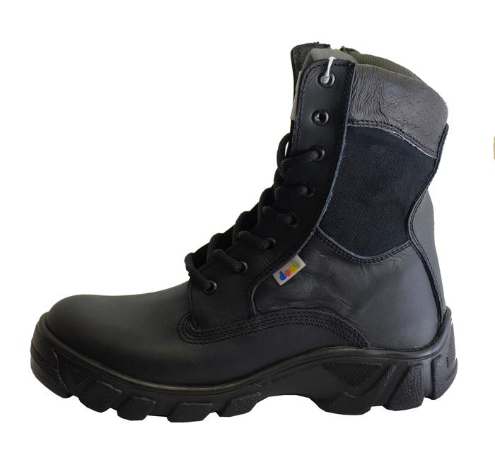 402 - Black Napa Tactic Army PU Sewing Manufactured