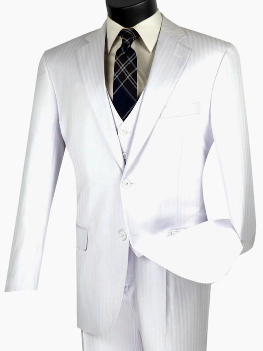V2TT-8 Regular Fit 2 Buttons, Vested Suits