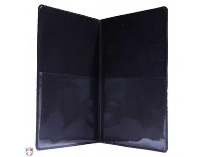 "Book" Style 5" Umpire Lineup Card Holder / Game Card Referee Wallet