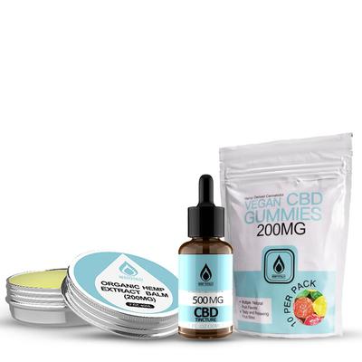 HemptotallynCBD Starter Kit ideal for Pain, Stress and mood control