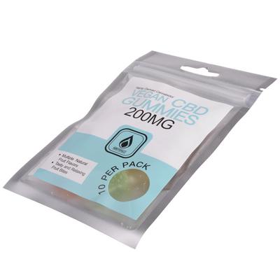 HemptotallynLow Dosage CBD Fruit Gummy Bears Zero THC (10MG CBD each)