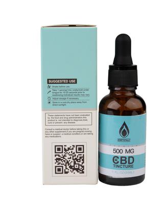HemptotallynBroad-Spectrum CBD Tincture in Hemp Oil (30mL)