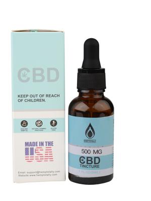 HemptotallynTHC Free CBD Isolate TIncture in MCT Oil (30mL)