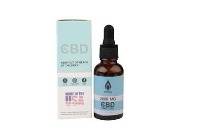 HemptotallynTHC Free CBD Isolate TIncture in MCT Oil (30mL)