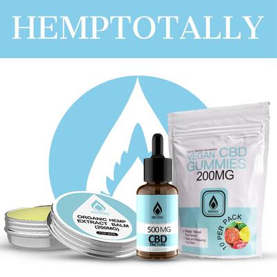 HemptotallynCBD Starter Kit ideal for Pain, Stress and mood control