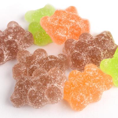 HemptotallynLow Dosage CBD Fruit Gummy Bears Zero THC (10MG CBD each)