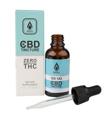 HemptotallynBroad-Spectrum CBD Tincture in Hemp Oil (30mL)