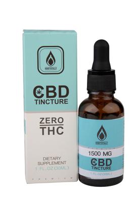 HemptotallynTHC Free CBD Isolate TIncture in MCT Oil (30mL)
