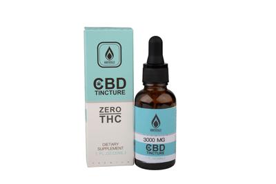 HemptotallynTHC Free CBD Isolate TIncture in MCT Oil (30mL)