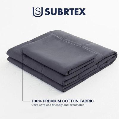 SUBRTEX 100% COTTON DUVET COVER FOR BLANKET
