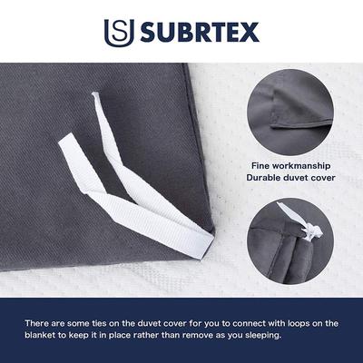 SUBRTEX 100% COTTON DUVET COVER FOR BLANKET