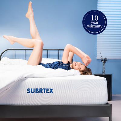 SUBRTEX 6/8/10/12-INCH MEMORY FOAM SLEEP MATTRESS