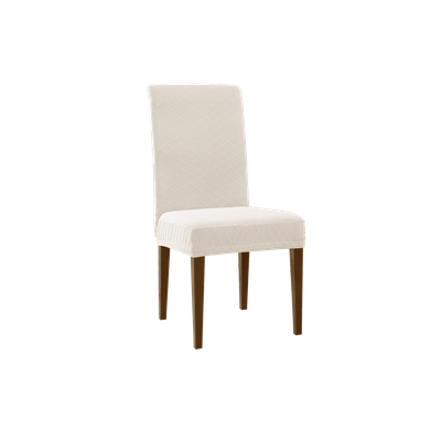 SUBRTEX RHOMBUS JACQUARD UNIVERSAL DINING CHAIR SLIPCOVERS