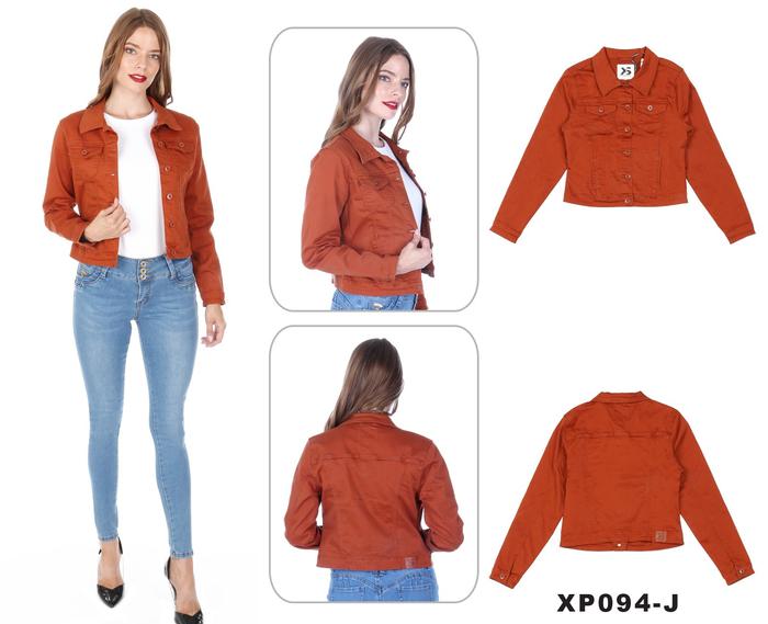 A stylish color jacket is an easy way to add a laid back layer to any look.