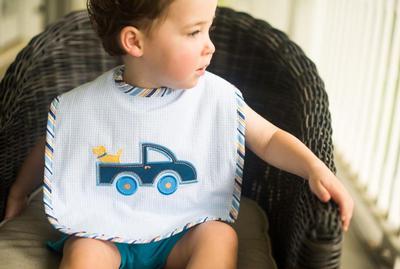 TRUCK TODDLER BIB