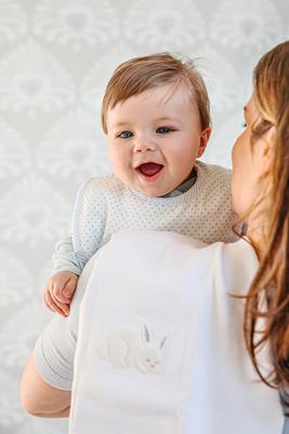 BUNNY BASIC BIB & BURP BOX SET