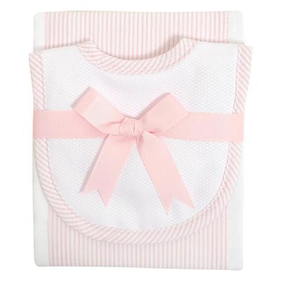 LAMB DROOLER BIB & BURP SET