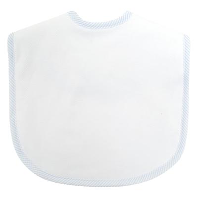 SEERSUCKER STRIPE TODDLER BIB