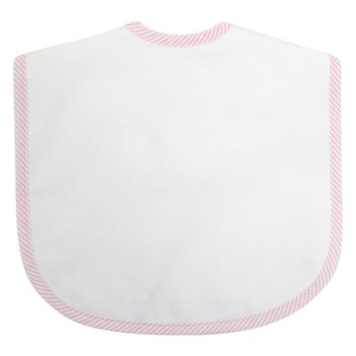 SEERSUCKER STRIPE TODDLER BIB