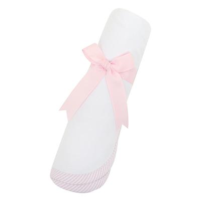 SEERSUCKER STRIPE SWADDLE BLANKET