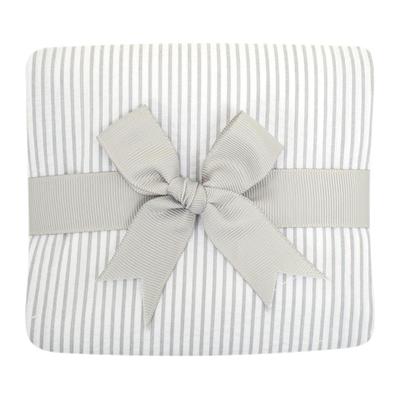 SEERSUCKER STRIPE FABRIC BURP