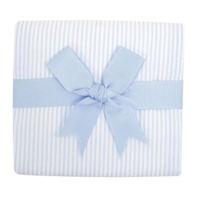 SEERSUCKER STRIPE FABRIC BURP