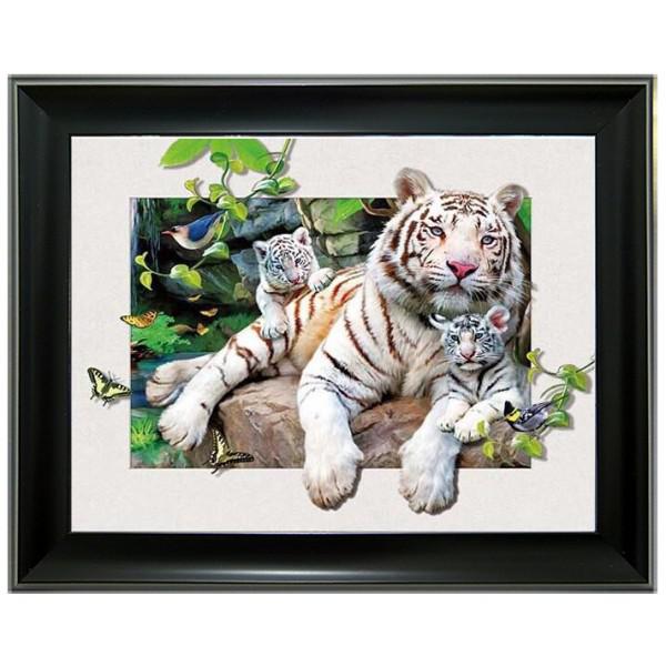 286 Tiger 5D Picture Size 14x18