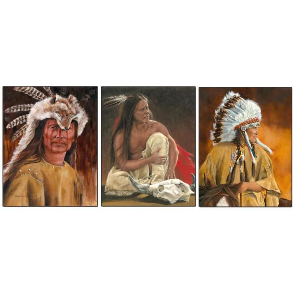 376 Indian chief 3D Lencticular Picture