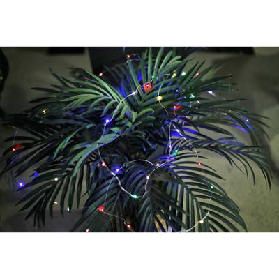 35ft LED Blue fairies string light copper-wire Dual power -USB or 2AA Battery